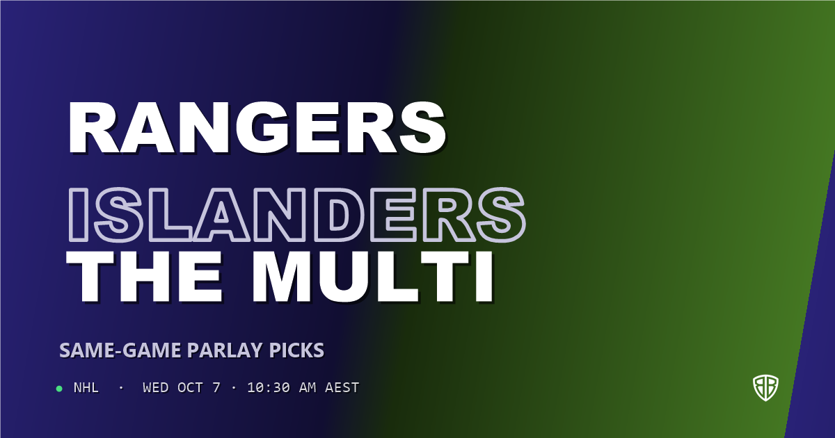 New York Rangers vs New York Islanders Prediction & Same Game Parlay picks, October 6, 2026