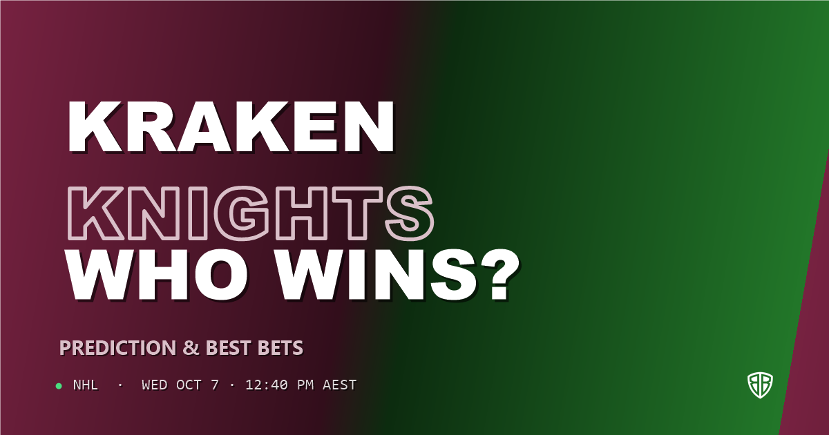 Seattle Kraken vs Vegas Golden Knights Prediction & Picks, October 6, 2026