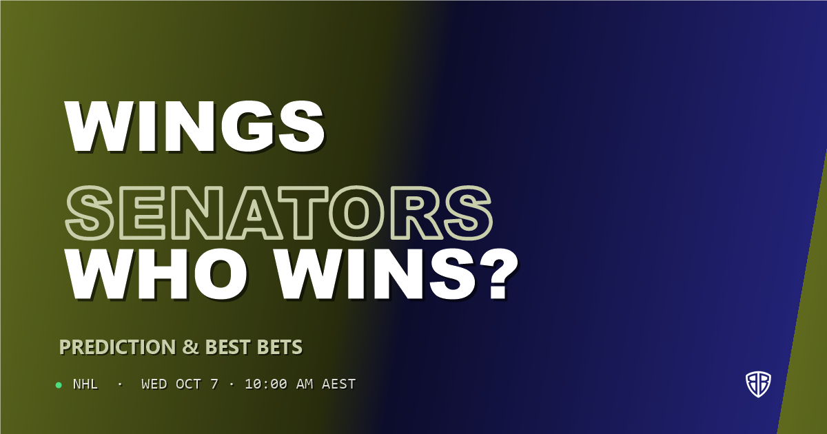Detroit Red Wings vs Ottawa Senators Prediction & Picks, October 6, 2026