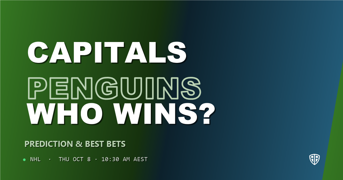 Washington Capitals vs Pittsburgh Penguins Prediction & Picks, October 7, 2026