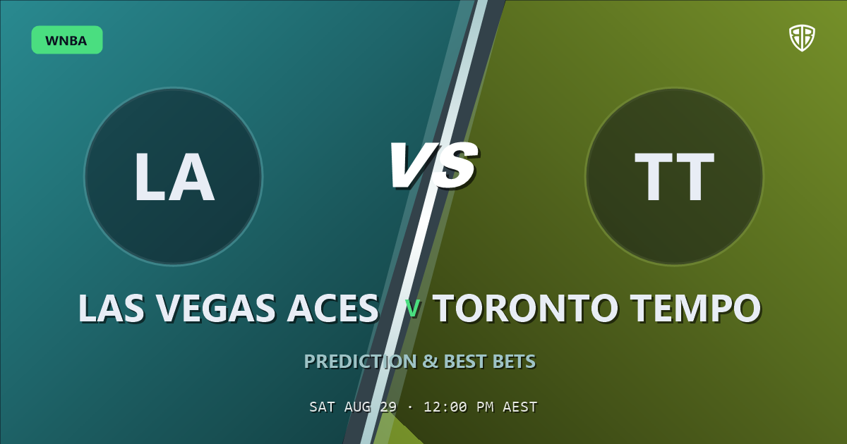 Las Vegas Aces vs Toronto Tempo Prediction & Picks (Chelsea Gray Key Factor): Analytics Breakdown