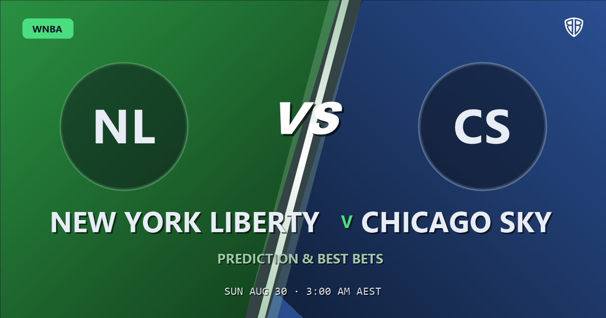 New York Liberty vs Chicago Sky Prediction & Picks (Jonquel Jones Key Factor): Don't Miss These Odds