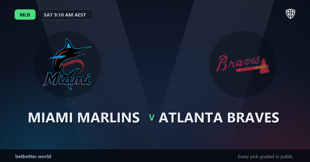 Miami Marlins vs Atlanta Braves Prediction & Picks: Stat-Based Baseball Insights