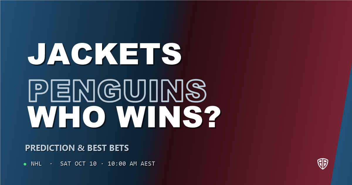 Columbus Blue Jackets vs Pittsburgh Penguins Prediction & Picks, October 9, 2026