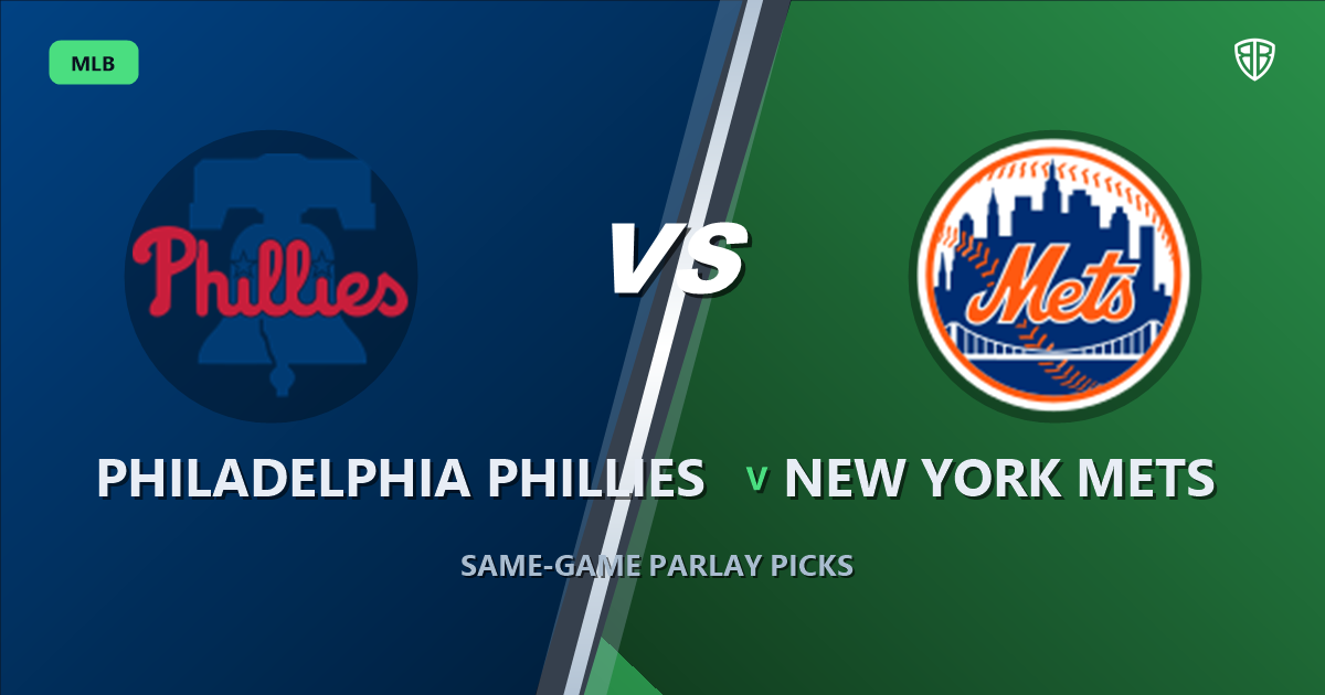Philadelphia Phillies vs New York Mets Prediction & Same Game Parlay picks Key Insights: Smart Baseball Betting Angles