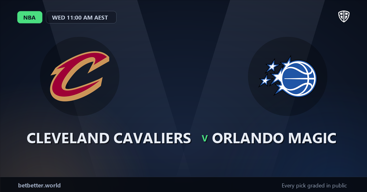 Cleveland Cavaliers vs Orlando Magic Prediction & Picks (Evan Mobley Key Factor): Stat-Based Insights