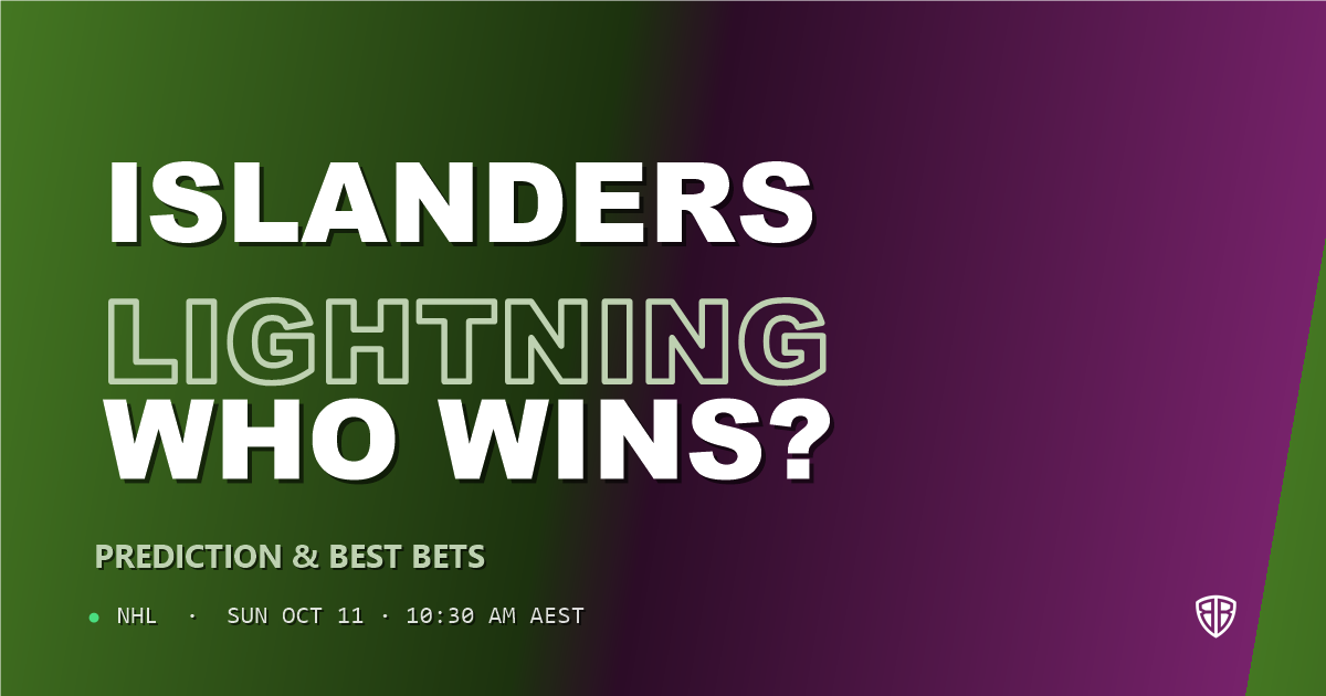 New York Islanders vs Tampa Bay Lightning Prediction & Picks, October 10, 2026
