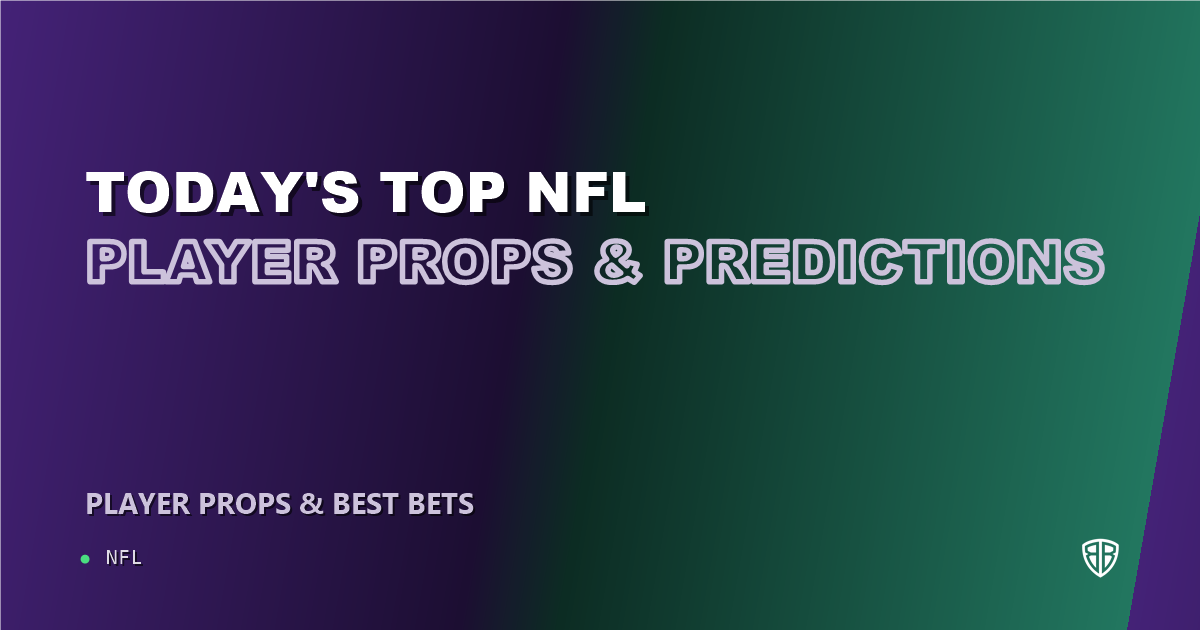 Today's Top NFL Player Props & Predictions, Monday 01/19 (Kayshon Boutte Focus)