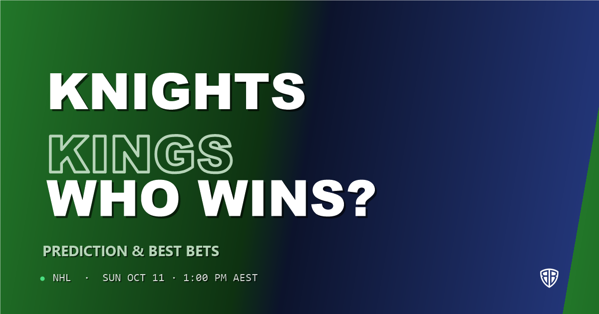 Vegas Golden Knights vs Los Angeles Kings Prediction & Picks, October 10, 2026