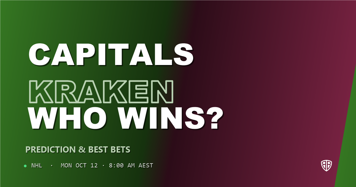 Washington Capitals vs Seattle Kraken Prediction & Picks, October 11, 2026