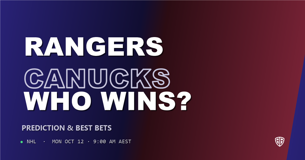 New York Rangers vs Vancouver Canucks Prediction & Picks, October 11, 2026