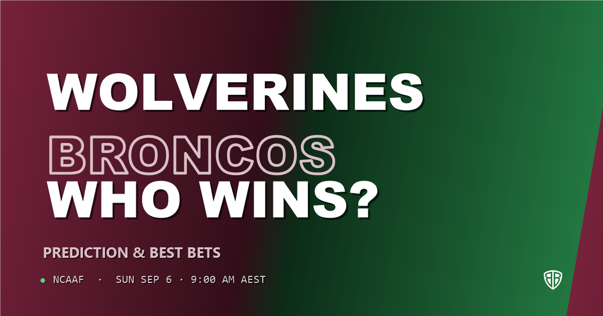 Michigan Wolverines vs Western Michigan Broncos Prediction & Picks (Channing Goodwin Key Factor): Full Match Breakdown & Bets