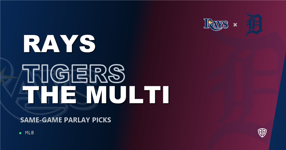 Tampa Bay Rays vs Detroit Tigers Prediction & Same Game Parlay picks Top SGP: MLB Analytics Breakdown