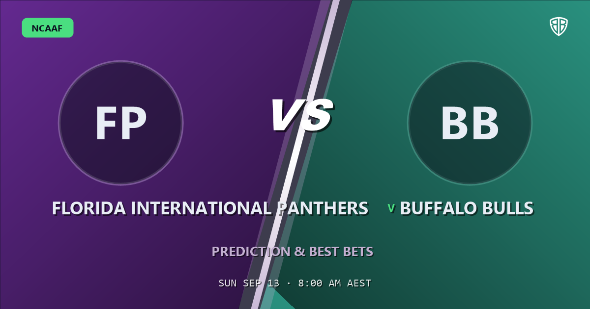 Florida International Panthers vs Buffalo Bulls Prediction & Picks: Analytics Breakdown