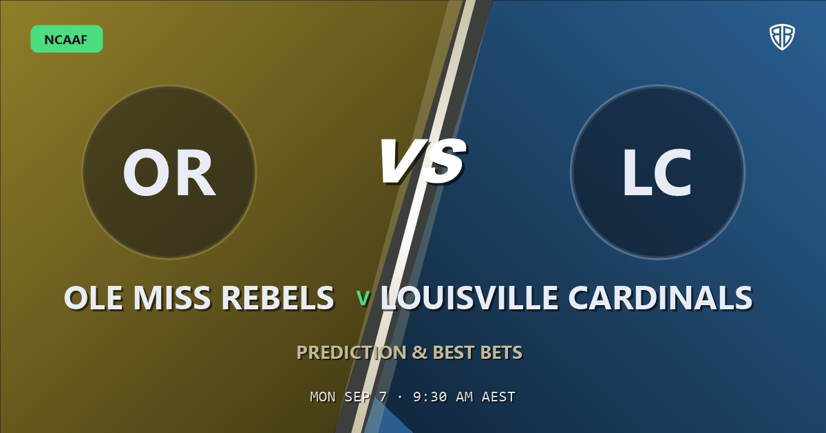 Ole Miss Rebels vs Louisville Cardinals Prediction & Picks (Isaac Brown Key Factor): Winning Game Angles