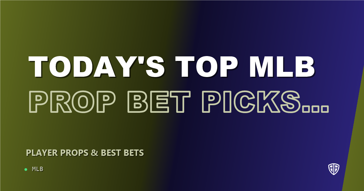 Today's Top MLB Prop Bet Picks & Predictions, Monday 06/23 (Bryan Woo Highlights): Best Value Bets