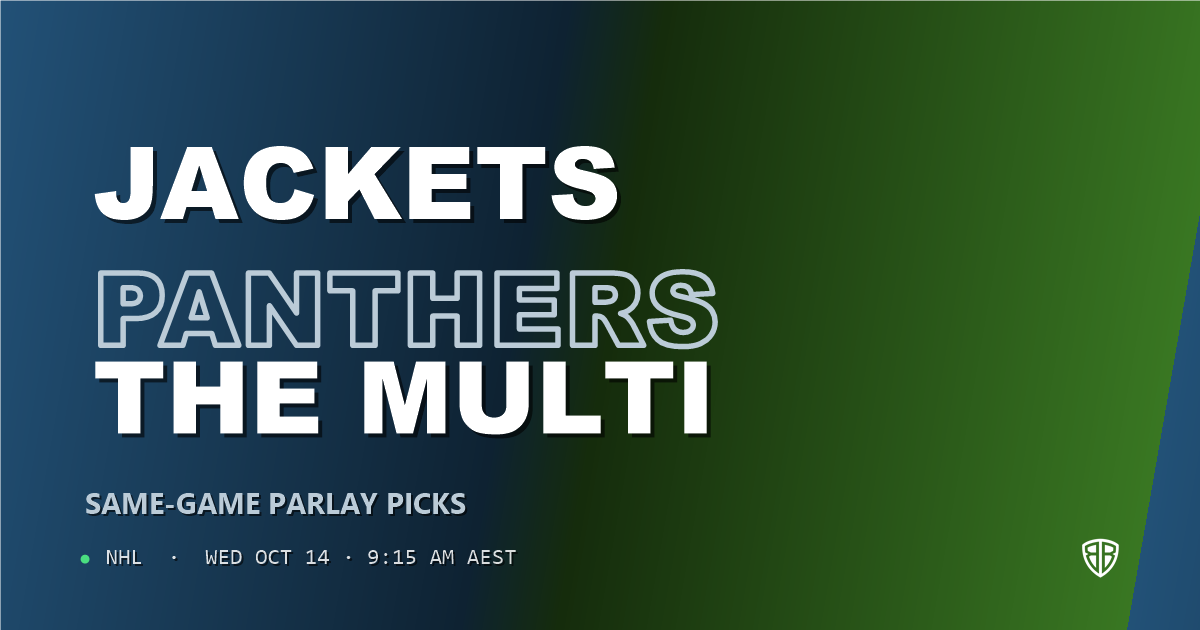 Columbus Blue Jackets vs Florida Panthers Prediction & Same Game Parlay picks, October 13, 2026