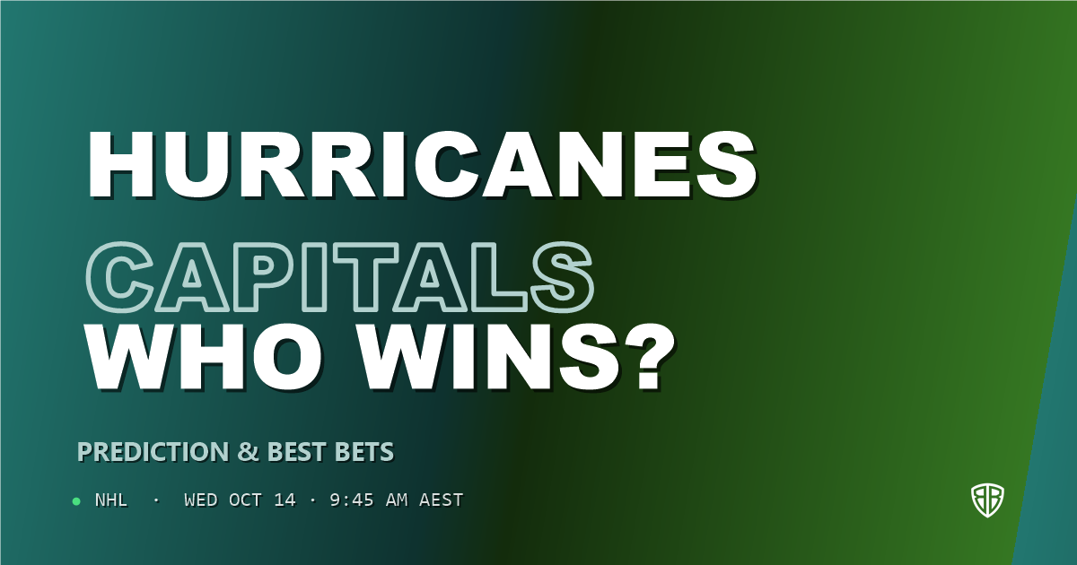 Carolina Hurricanes vs Washington Capitals Prediction & Picks, October 13, 2026