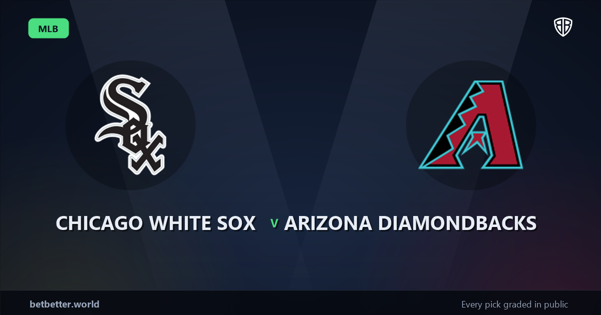 Chicago White Sox vs Arizona Diamondbacks Prediction & Picks: Expert MLB Betting Guide
