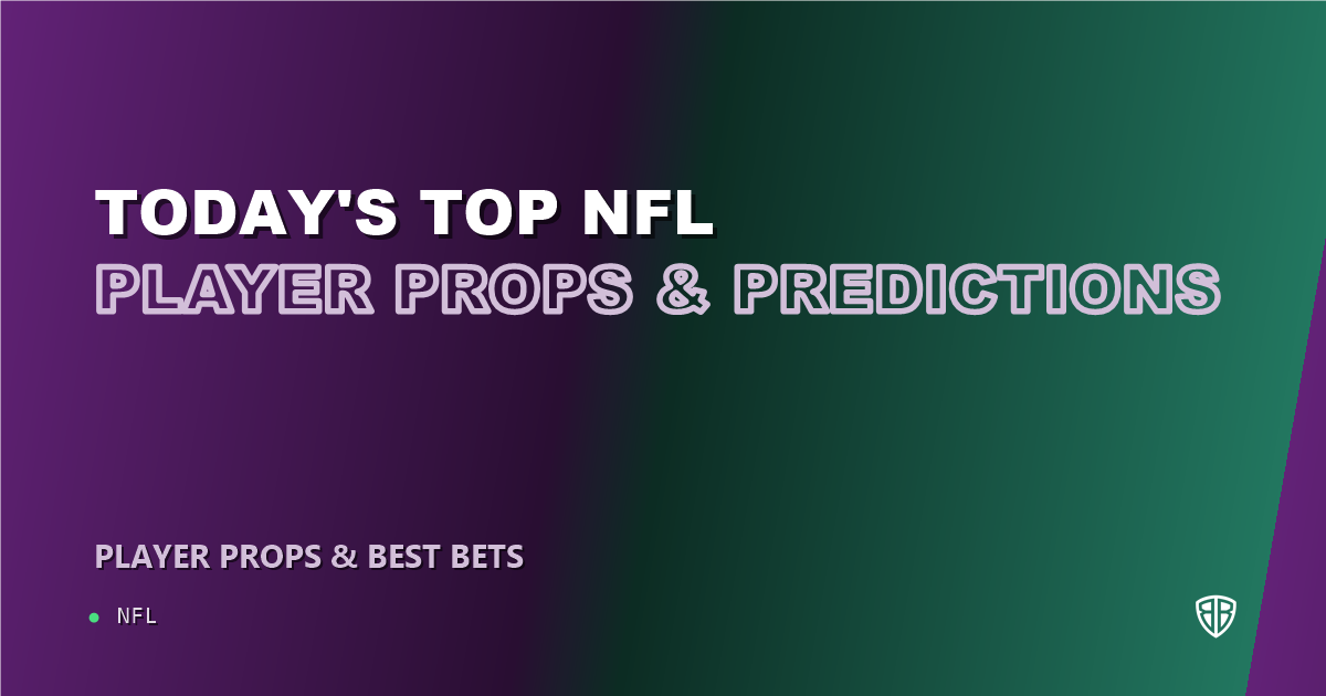 Today's Top NFL Player Props & Predictions, Monday 01/26 (Marvin Mims Jr. Focus)