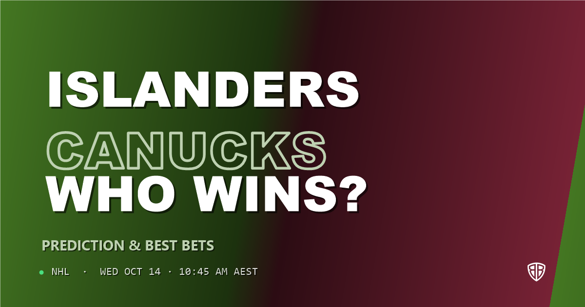 New York Islanders vs Vancouver Canucks Prediction & Picks, October 13, 2026