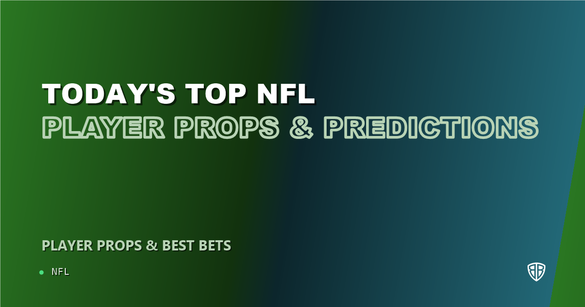 Today's Top NFL Player Props & Predictions, Thursday 01/29 (Drake Maye Focus)