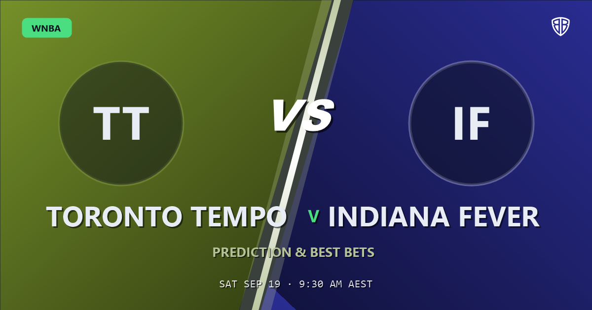 Toronto Tempo vs Indiana Fever Prediction & Picks (Kelsey Mitchell Key Factor): Our Expert Analysis
