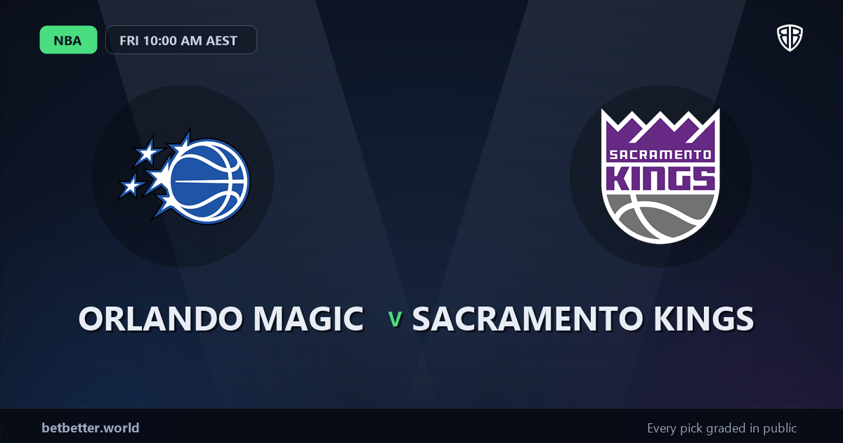 Orlando Magic vs Sacramento Kings Prediction & Picks: Expert Betting Guide