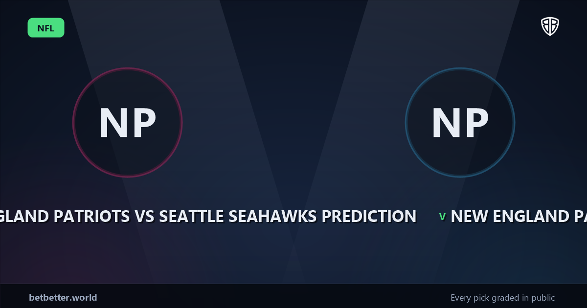 New England Patriots vs Seattle Seahawks Prediction & Same Game Parlay Picks: Data-Driven Targets