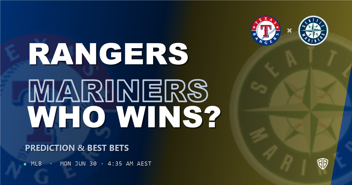 Texas Rangers vs Seattle Mariners Prediction & Picks: Odds Analysis & Top Props