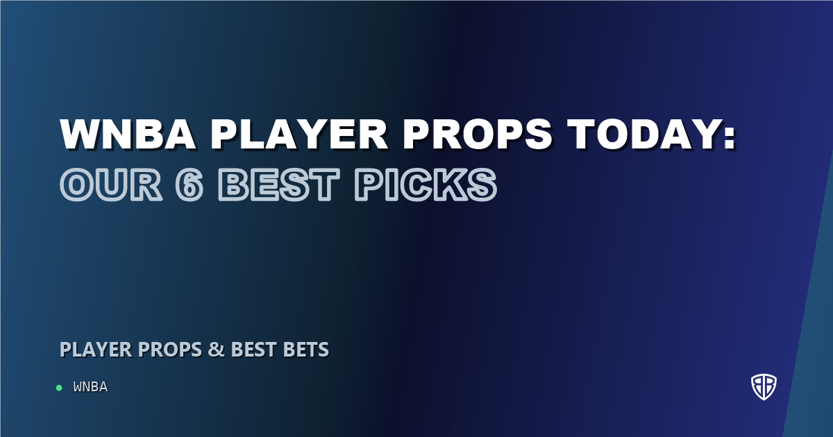 WNBA player props today: our 6 best picks (September 14, 2026)