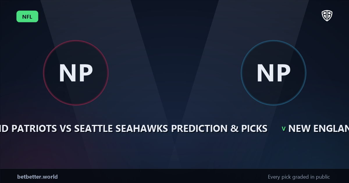 New England Patriots vs Seattle Seahawks Prediction & Picks (Austin Hooper Impact): Full Breakdown