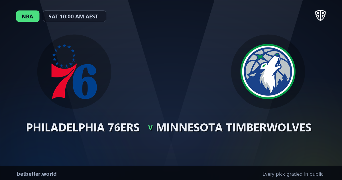 Philadelphia 76ers vs Minnesota Timberwolves Prediction & Picks (Quentin Grimes Key Factor): Full Breakdown & Bets