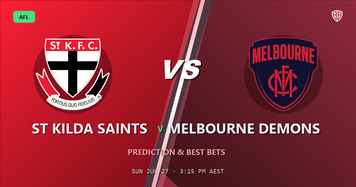 AFL news: St Kilda Saints vs Melbourne Demons Prediction & Picks (Mitch Owens Key Factor): Stat-Based Insights