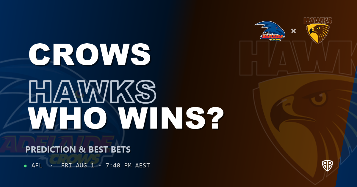 AFL news: Adelaide Crows vs Hawthorn Hawks Prediction & Picks : Stat-Based Insights