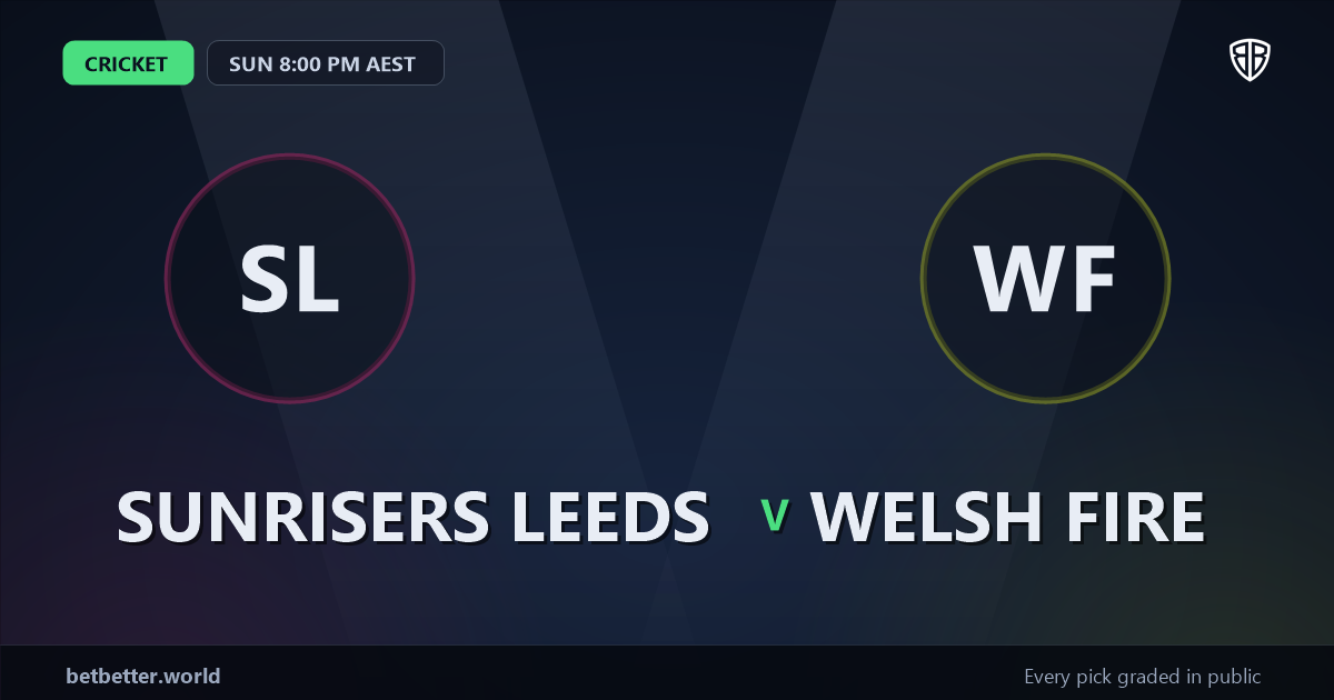 Sunrisers Leeds vs Welsh Fire Prediction & Picks: The Hundred Women's Preview