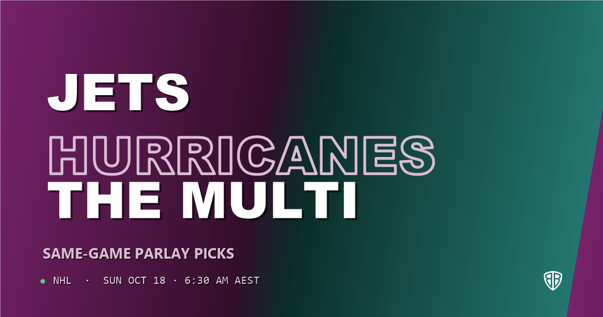 Winnipeg Jets vs Carolina Hurricanes Prediction & Same Game Parlay picks, October 17, 2026
