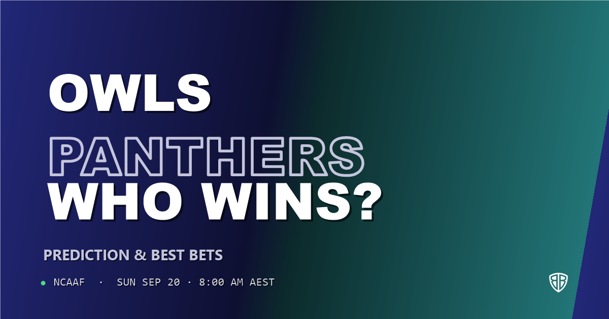 Florida Atlantic Owls vs Florida International Panthers Prediction & Picks: Odds Analysis & Top Props