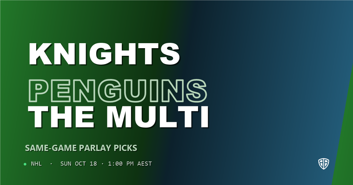 Vegas Golden Knights vs Pittsburgh Penguins Prediction & Same Game Parlay picks, October 17, 2026