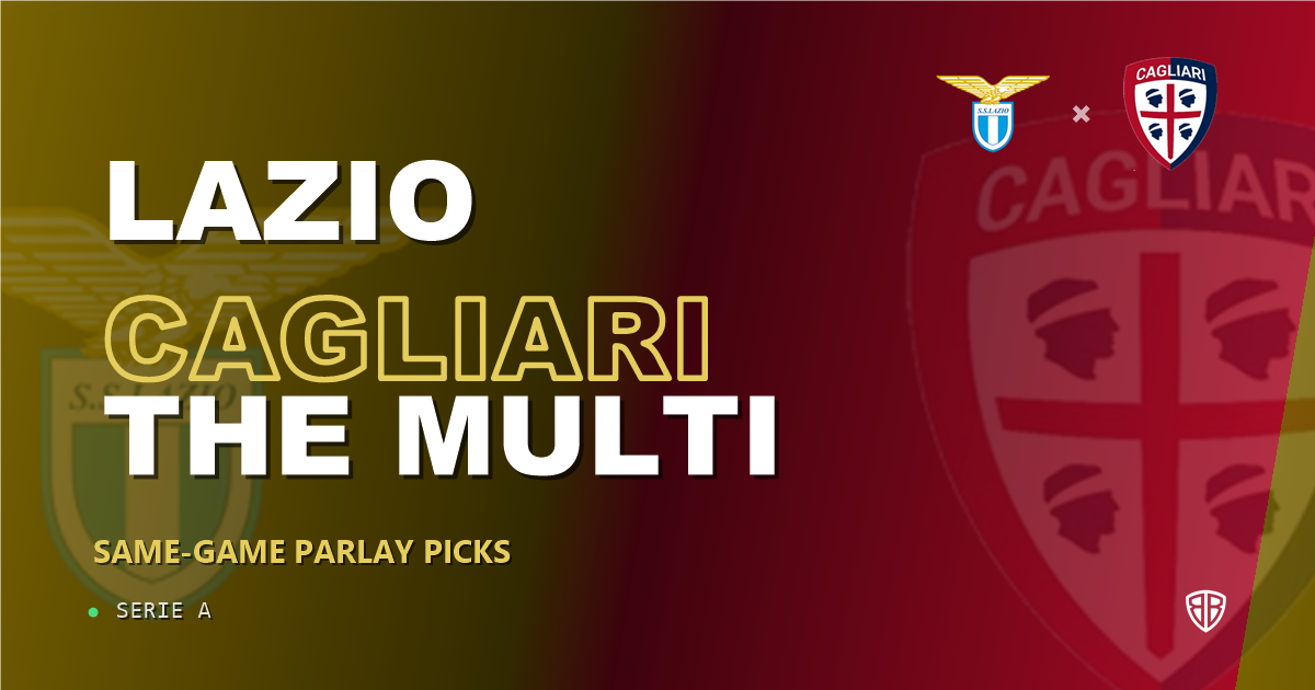 Lazio vs Cagliari Prediction & Same Game Parlay picks Top SGP: Smart Betting Angles