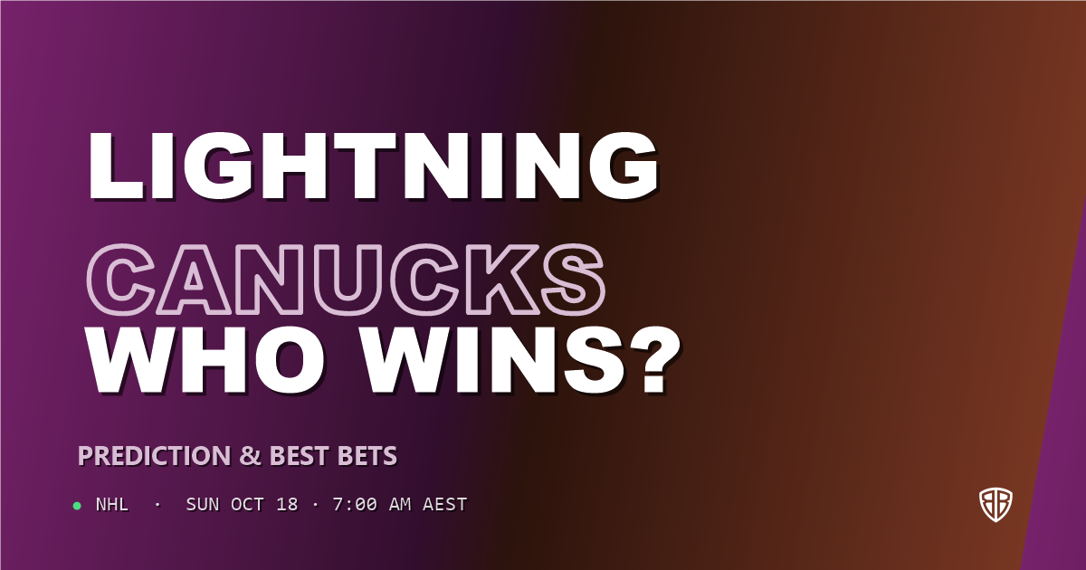 Tampa Bay Lightning vs Vancouver Canucks Prediction & Picks, October 17, 2026