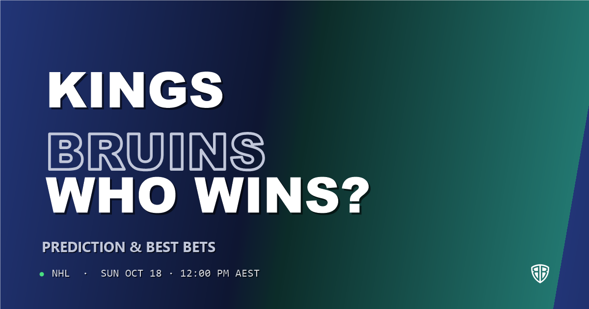 Los Angeles Kings vs Boston Bruins Prediction & Picks, October 17, 2026