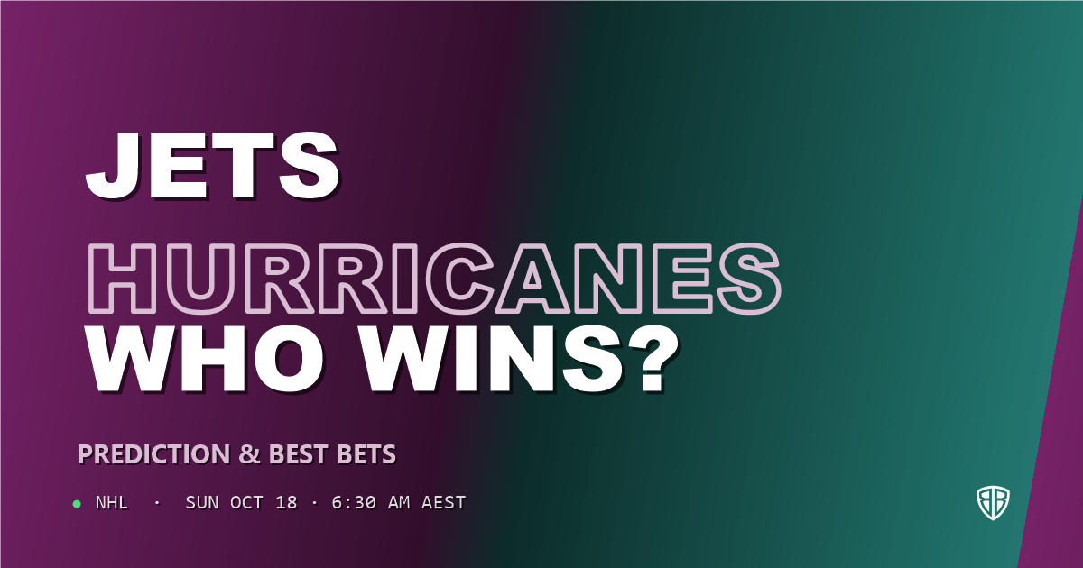 Winnipeg Jets vs Carolina Hurricanes Prediction & Picks, October 17, 2026