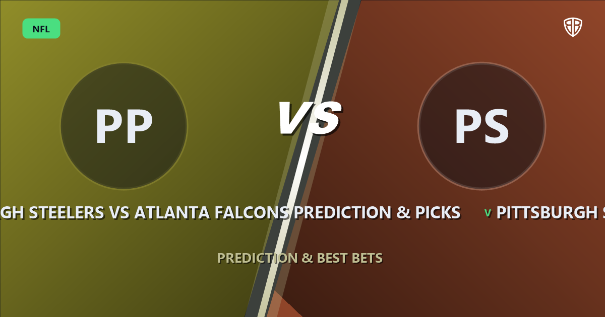 Pittsburgh Steelers vs Atlanta Falcons Prediction & Picks: Smart Props & Lines
