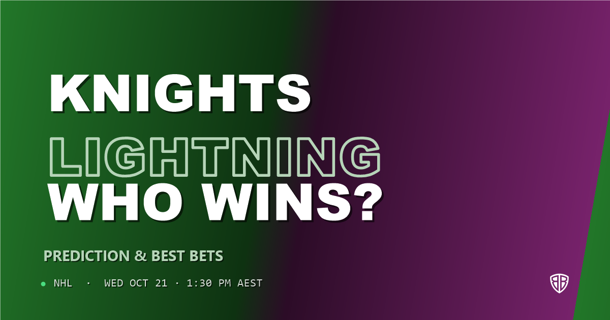 Vegas Golden Knights vs Tampa Bay Lightning Prediction & Picks, October 20, 2026