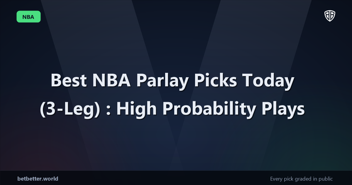 Best NBA Parlay Picks Today, Sunday 04/05 (3-Leg): High Probability Plays
