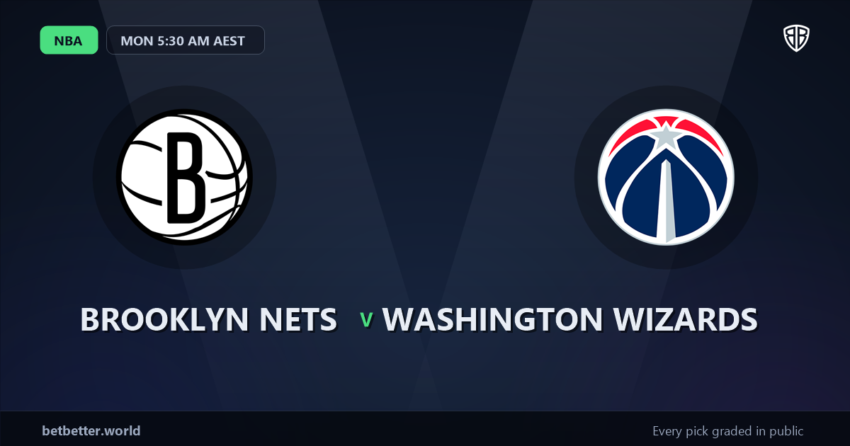 Brooklyn Nets vs Washington Wizards Prediction & Same Game Parlay picks Key Insights: Smart Betting Angles