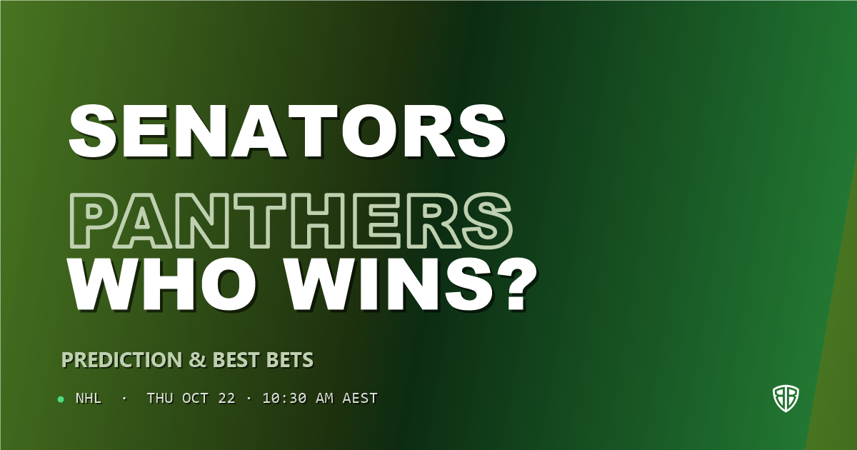 Ottawa Senators vs Florida Panthers Prediction & Picks, October 21, 2026