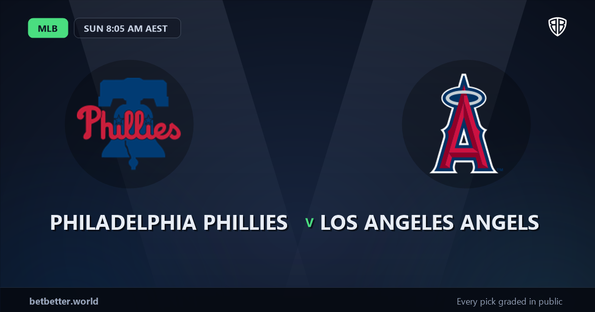 Philadelphia Phillies vs Los Angeles Angels Prediction & Picks: Odds Analysis & Top Props