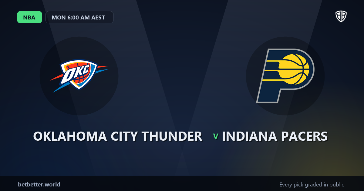 Oklahoma City Thunder vs Indiana Pacers Prediction & Picks (Pascal Siakam Key Factor): Stat-Based Insights